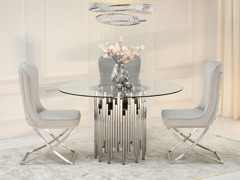 Jedálenský stôl Bufones (priehľadné)