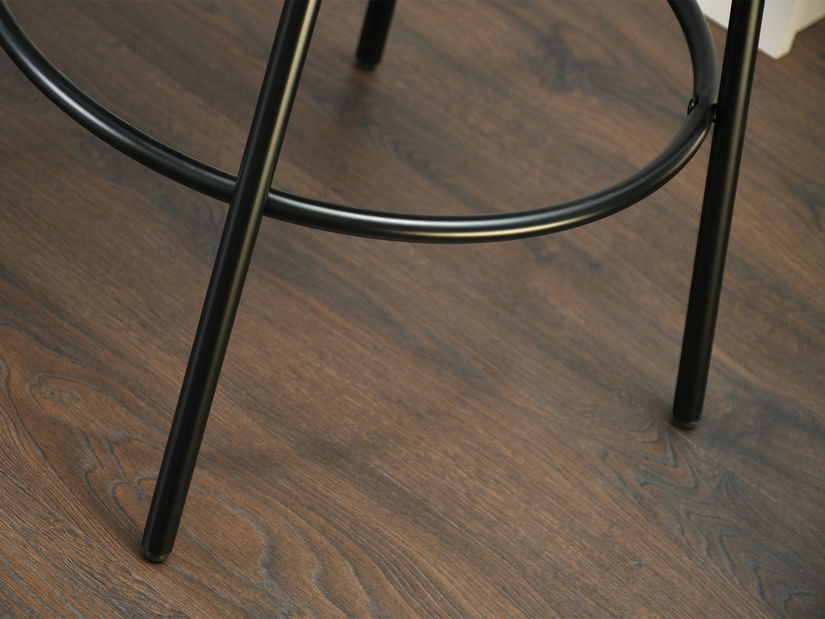 Barová stolička Japassie (čierna)