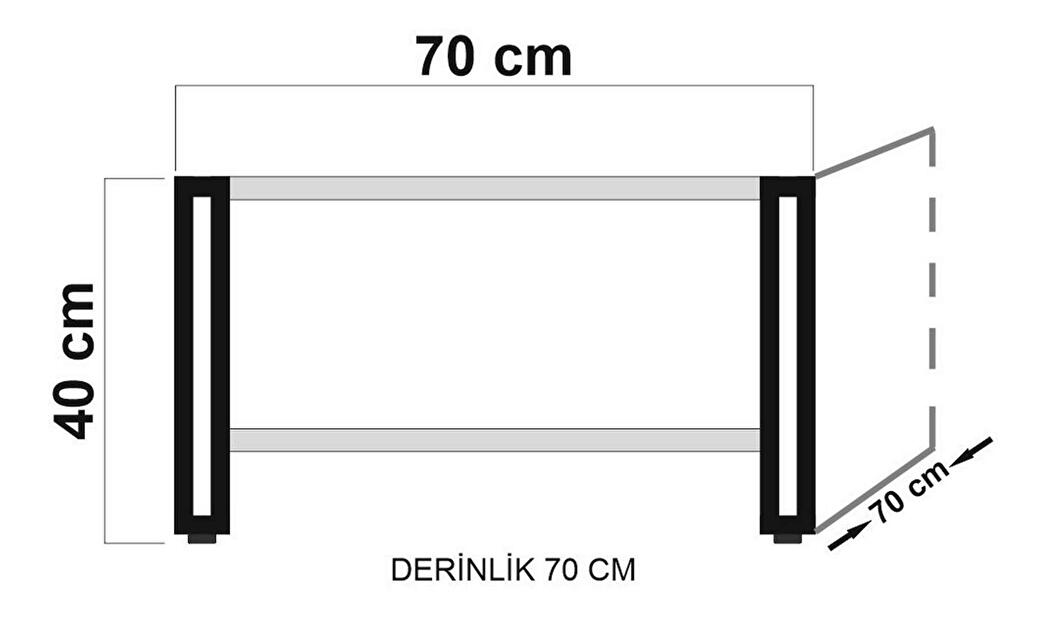 Mobilier living Cosmopolitan 27 (Pin atlantic + Negru)