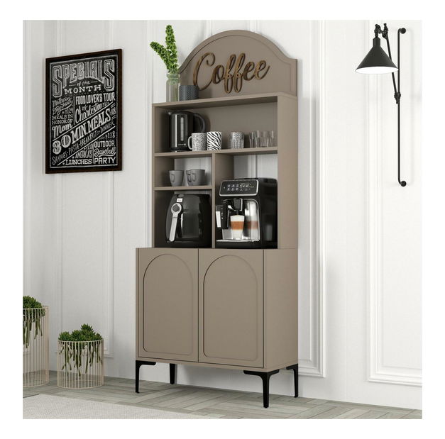 Kuhinjska vitrina Lyantela 80 (crna)