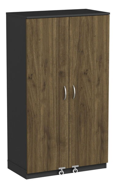 Ruhásszekrény Passek (antracit dió)