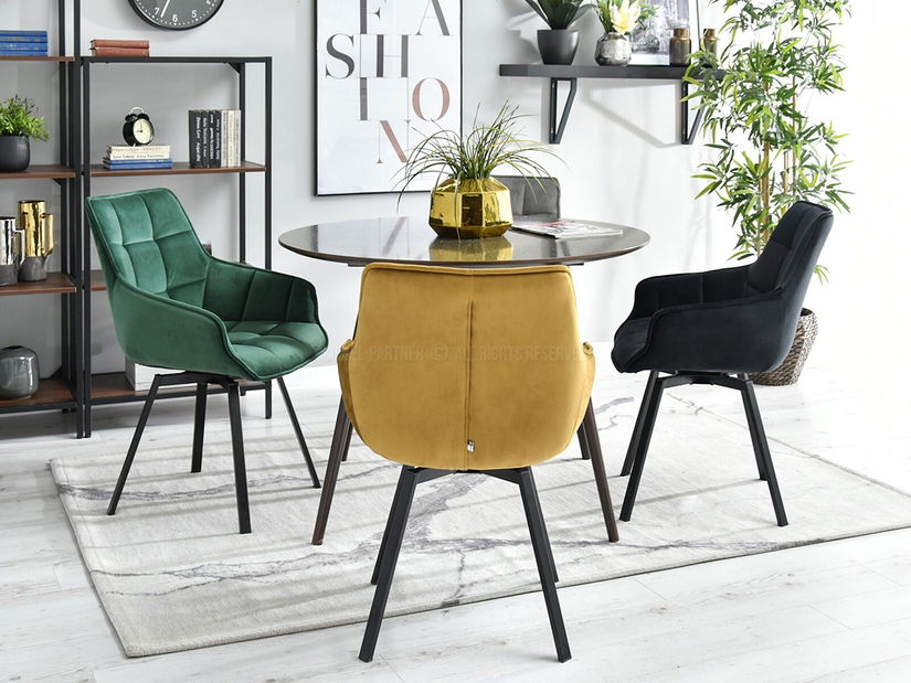 Szék Aranbura (zöld + fekete)