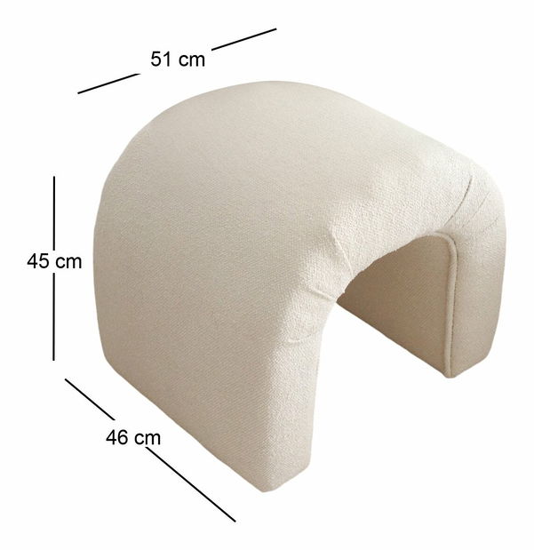 Taburete Naos (crem)