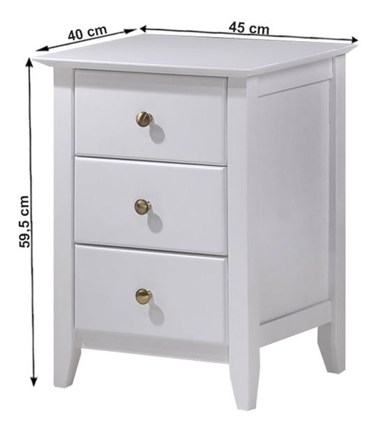 Noćni stolić 3Z Jalla 4