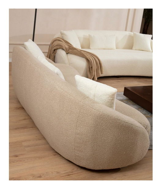 Háromszemélyes kanapé Nana (cappuccino)