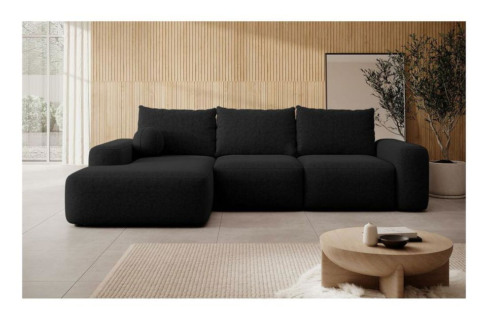 Colțar Carlito (S) (negru + negru)