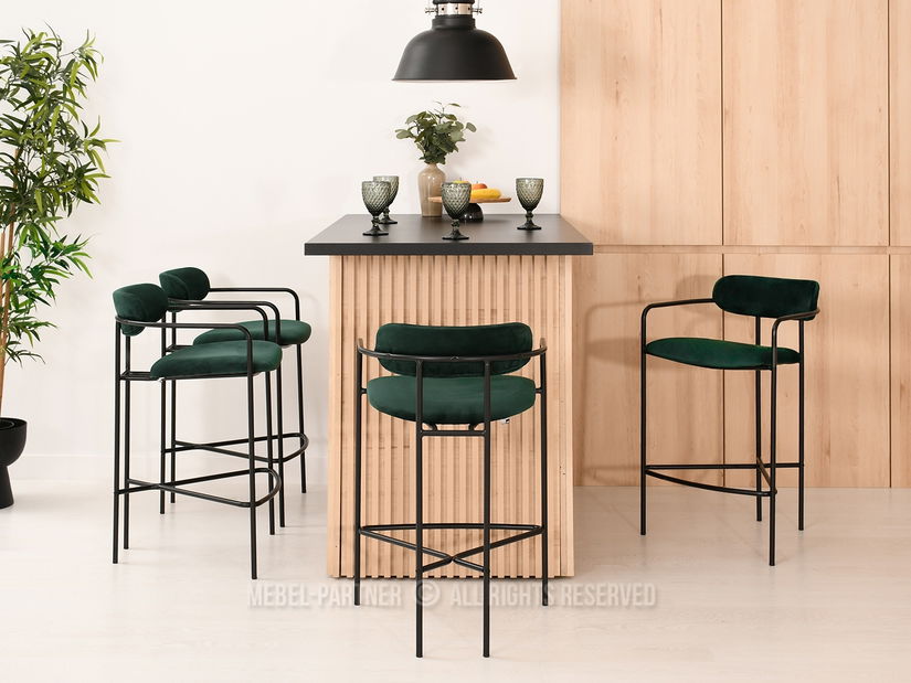 Stolica Viola (zelena + crna)