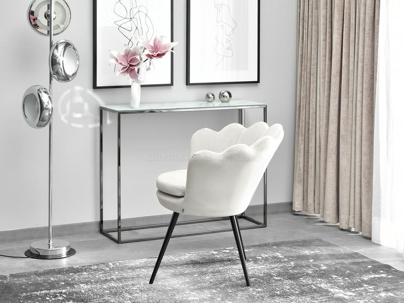 Fotel Lasair (szürke + arany)