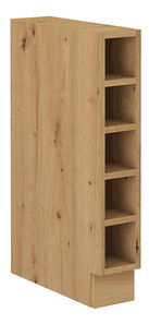 Raft inferior de bucătărie Meriel 15 D OTW BB (stejar artizanal)