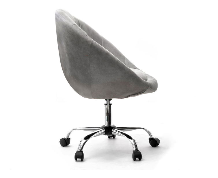 Fotel Lush 4 (szürke + króm)