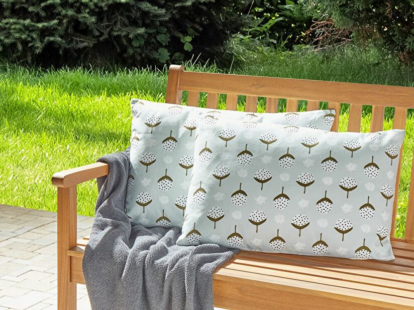 Set 2 buc perne decorative 40 x 60 cm Cunna (verde)