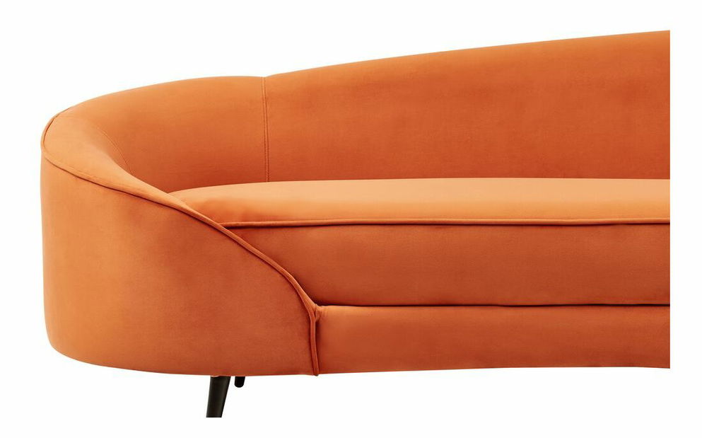 Canapea trei locuri Samella (portocaliu) 