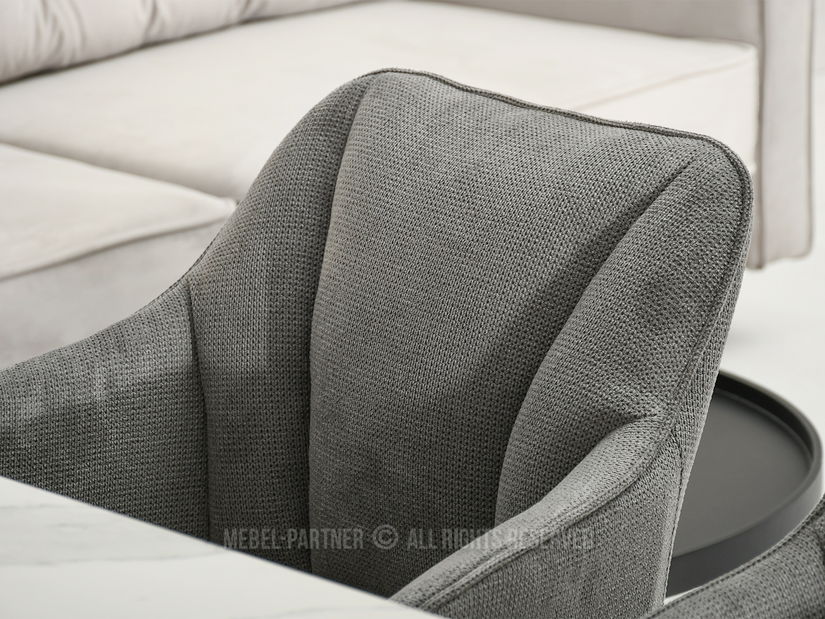 Scaun Bonita (grafit + auriu)