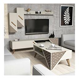 Mobilier living Berny (Crem)