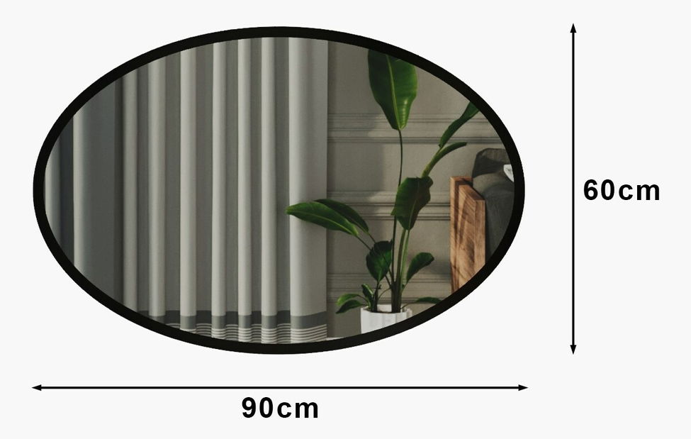 Zrkadlo Beyonisimo (čierna)