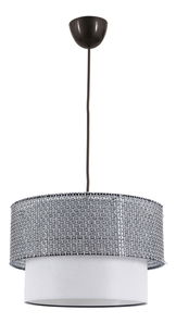 Stropné svietidlo Clefereffa 1 (sivá + biela)