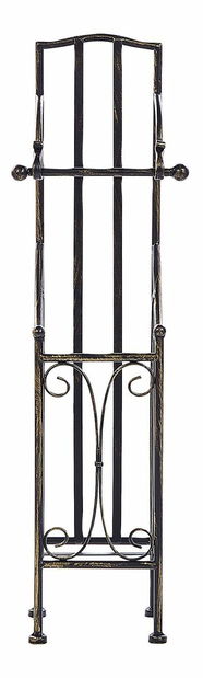 Suport hârtie igienică Brisia (negru)