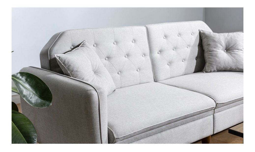 Canapea trei locuri Tessa (crem)