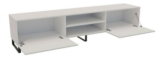 TV stolić Tristan 200 (hrast artisan + crna)