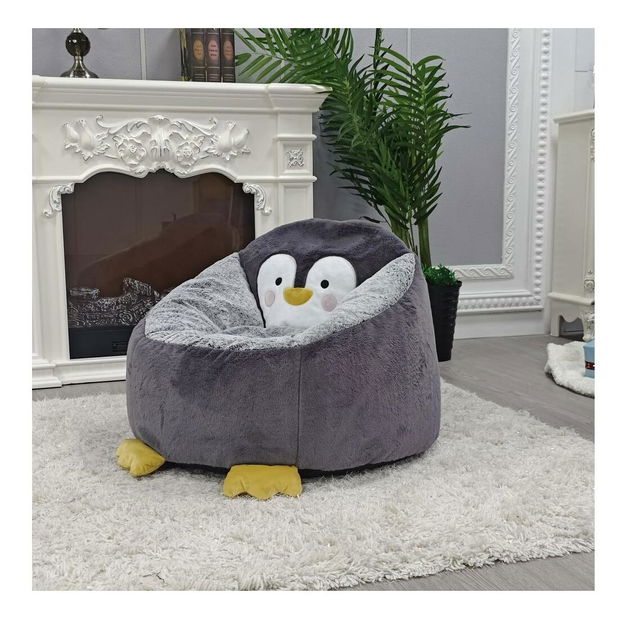 Babzsák Permitira (szürke) (pingvin)