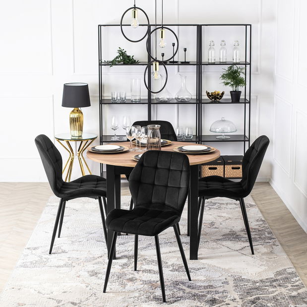 Blagovaonska stolica Ligado (crna) 