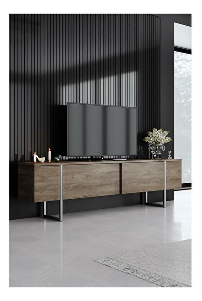 Mobilier living Luna set (Nuc + Argintiu) 