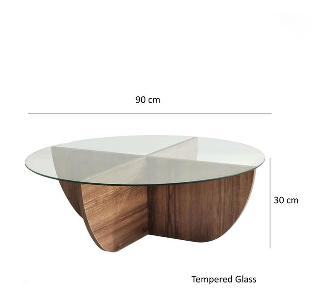 Masă de cafea Lost (Nuc)