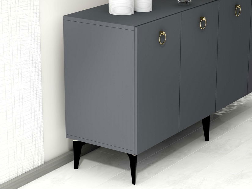 Skrinka Lopoki (antracit) 