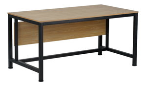 Písací stôl 150x80 cm Kilia (dub + čierna)