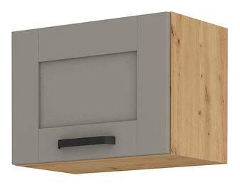 Horná kuchynská skrinka Lucid 50 GU 36 1F (dub artisan + claygrey)