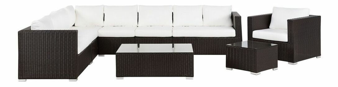 Set mobilier de grădină Xxl (hmavě maro)