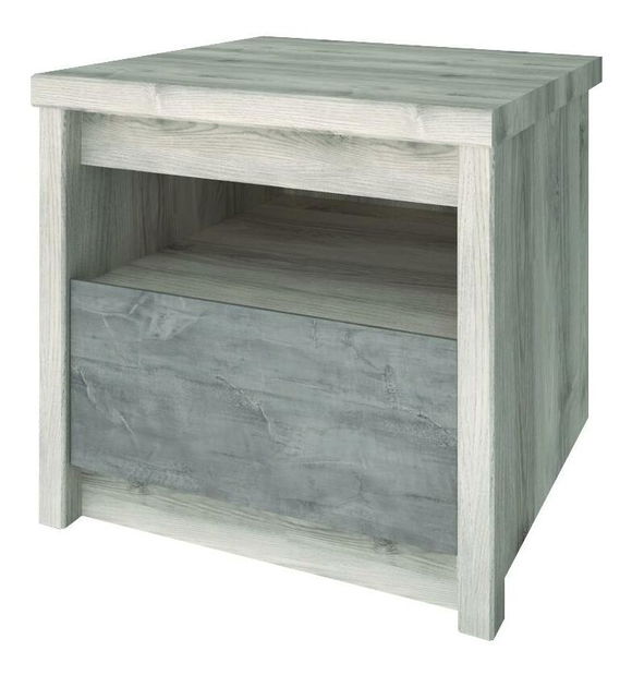 Noćni stolić Japon (kesten nairobi + onyx) 