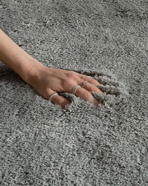 Koberec 300 cm Emeralda (svetlosivá)