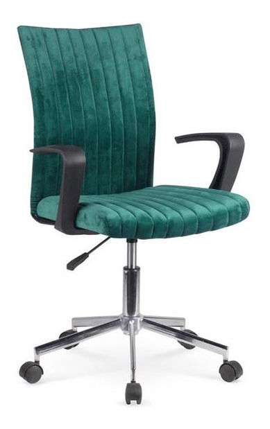 Irodai fotel Delmy (sötétzöld)