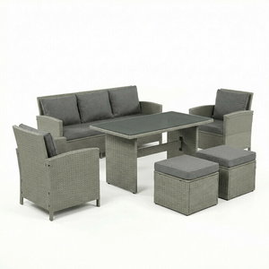 Záhradná zostava Alessya (sivá)