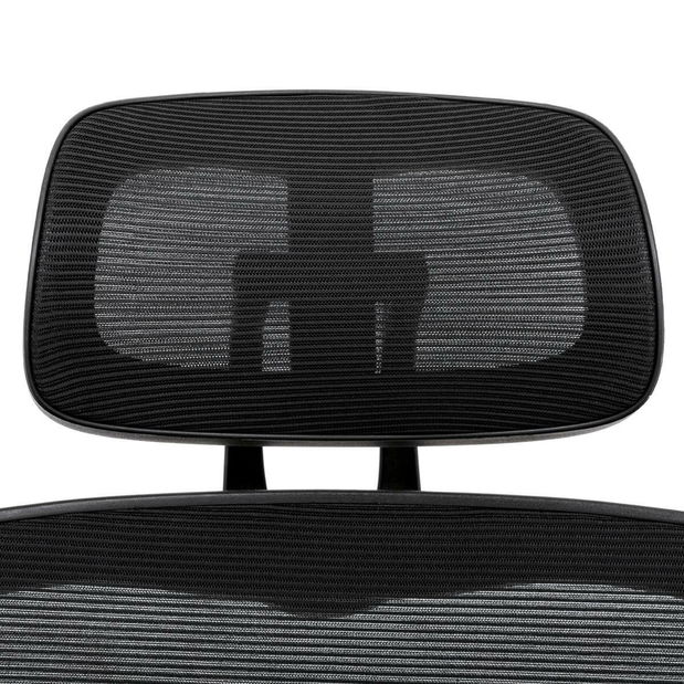 Fotoliu birou Polizones (negru)