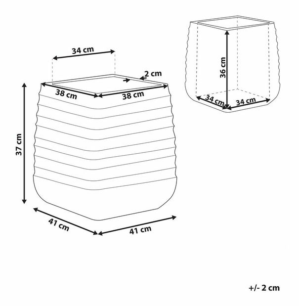 Ghiveci Parik (negru)