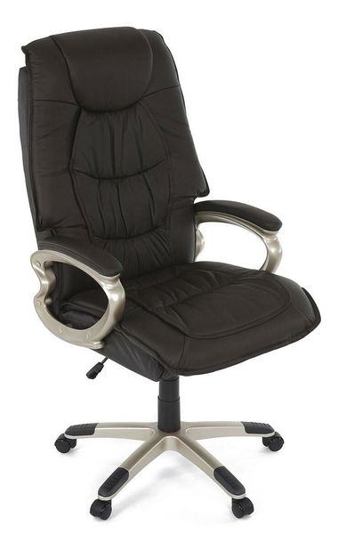 Kancelárske kreslo Kantauri (tmavohnedá)