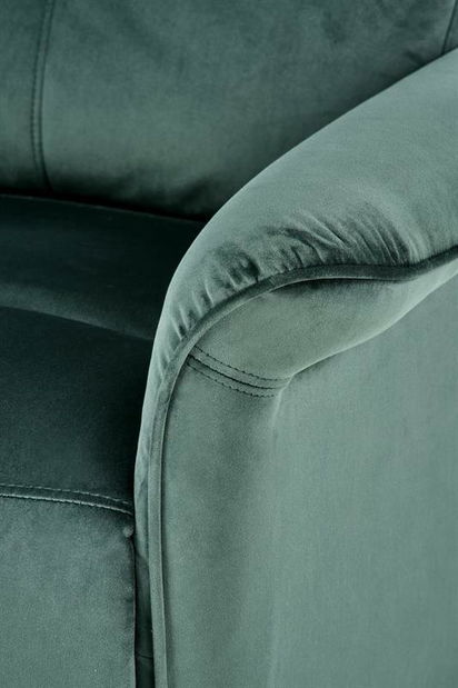 Fotoliu extensibil Shane (verde închis)