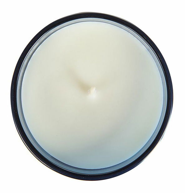 Set de 3 lumânări parfumate cu salvie și sare de mare/ocean/orhidee Baldomero (albastru)