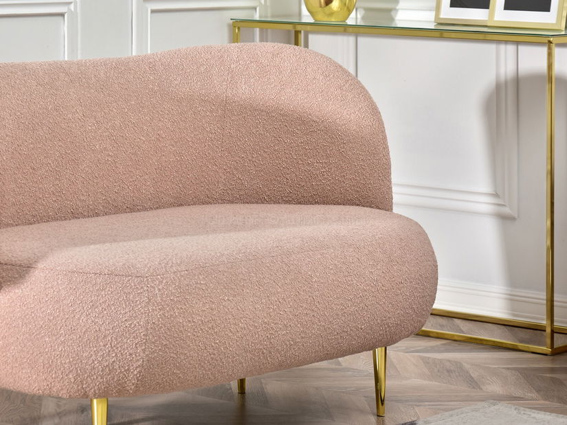 Kétszemélyes kanapé Cadmio 2 (arany)