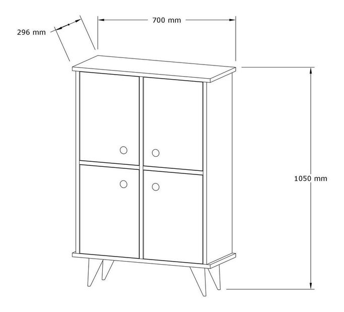 Ormarić Tatuti (atlantski bor) 