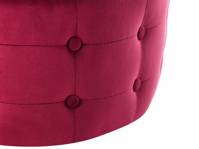 Taburet Topeka (roșu)