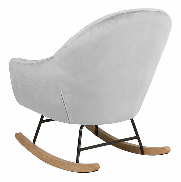 Hojdacie kreslo Oxon (svetlosivá)