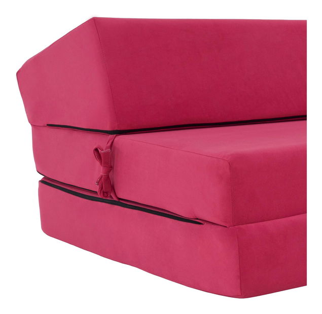 Rozkladacie kreslo Viajado (tmavoružová) 