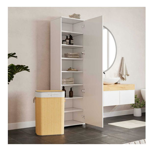 Ormar s policama Aderyn (bijela)