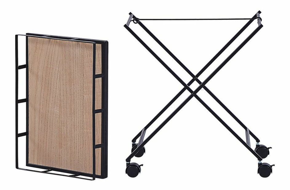 Măsuță servire Leoza (negru)