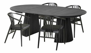 Jedálenský set Ornelia 1 (čierna)