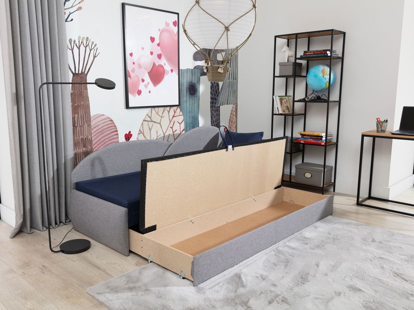 Sofa Agira 13 (siva + ružičasta) (D)