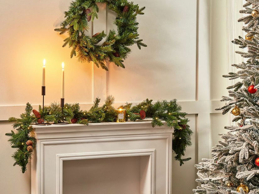 Vianočná girlanda 180 cm Kamer (zelená)